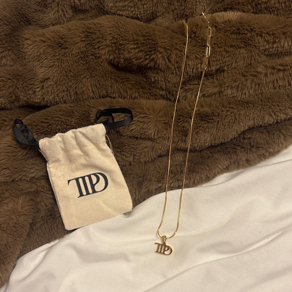 TTPD Taylor Swift Necklace with Pouch
